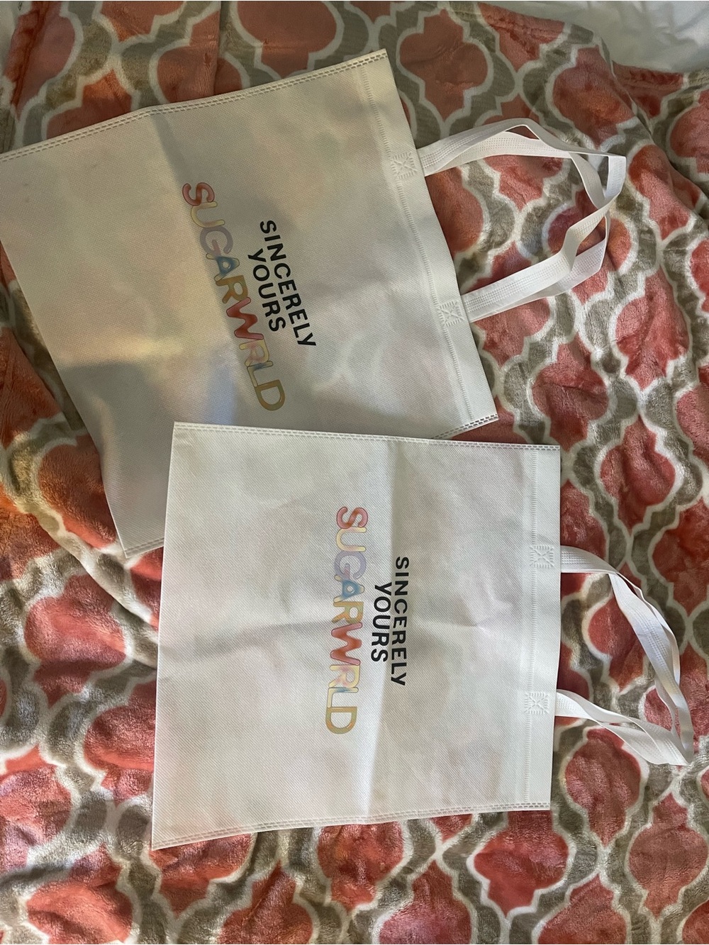Sincerely Yours White Kids Tote Bag